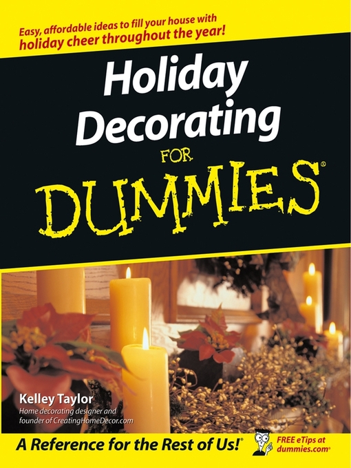 Title details for Holiday Decorating For Dummies by Kelley Taylor - Available